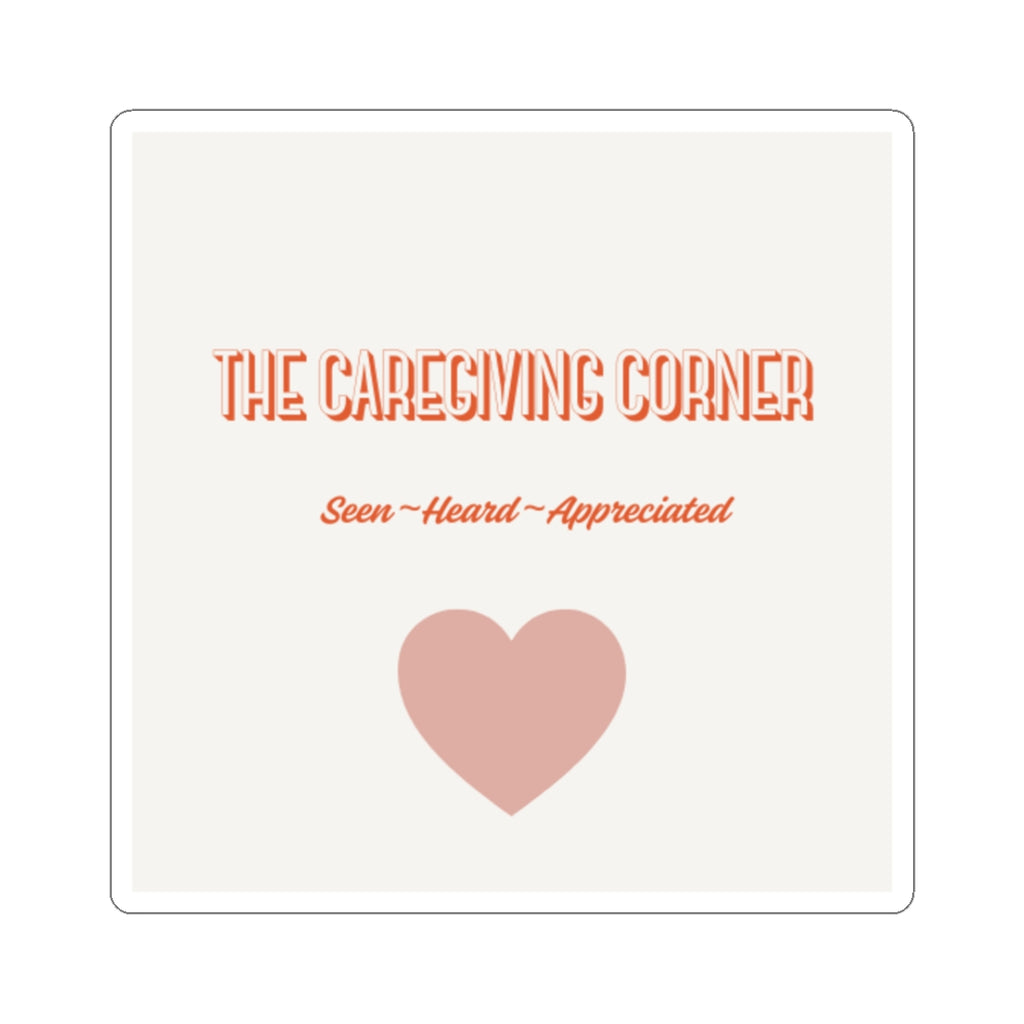 Heartfelt Caregiving Stickers, Inspirational Decals for Caregivers, Laptop Stickers, Gift for Social Workers, Motivational Stickers, [...]