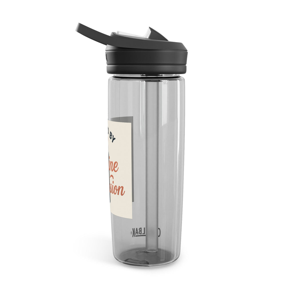 Compassionate Caffeine Water Bottle - Perfect for Hydration & Inspiration, Gift for Coffee Lovers, Fitness and Daily Use, 20oz/25oz